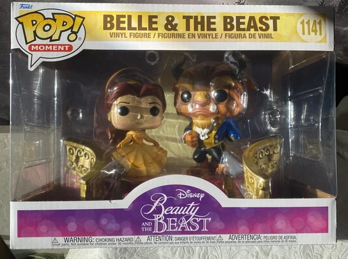 Funko Pop! Moment Beauty and The Beast Belle & The Beast 1141 New In Box