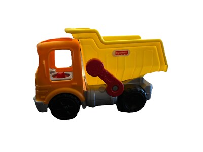 Fisher-Price Little People Work Together Dump Truck Sounds And Sings Works