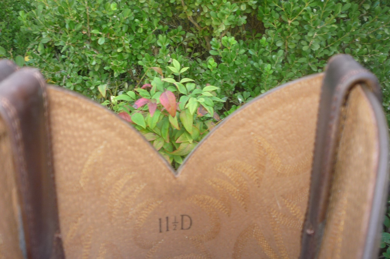 Men's Ariat 11.5 D M Heritage RToe Brown Leather Western Cowboy Boots