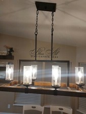 Replacement Extension Rods For The Gray Barn Metal and Wood Chandelier Rods Only