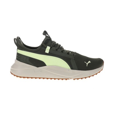 Puma Pacer Future Street Plus Logo Slip On  Mens Black Sneakers Casual Shoes 384