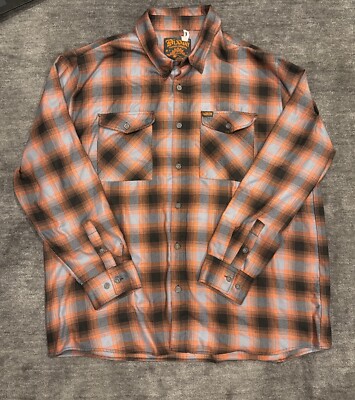 Dixxon Flannel Co Form And Function Long Sleeves Plaid Buttons Up Shirt Size 3XL