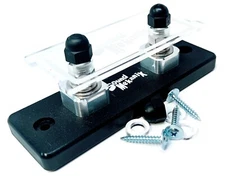 Heavy Duty Single (1 Spot) Linked ANL Fuse Holder -Unbreakable Base- Made in USA