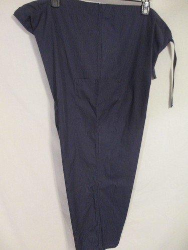 White Swan Fundamentals Polyester 2XL Navy Drawstring Womens Scrubs NEW w/Tags - Picture 2 of 3