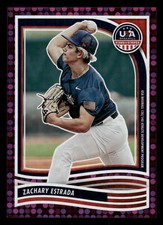 2024 Panini Stars & Stripes ZACHARY ESTRADA PURPLE 96/99 #113