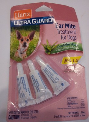 ear mite solution for dogs