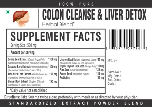 Colon Cleanse Detox Probiotic Weight Loss Slimming Diet Pills Fat Burn Powder - Picture 3 of 3