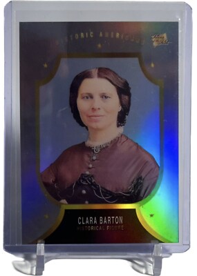 Clara Barton 2023 Pieces of the Past Historical Premium Edition Card #70