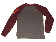 Under Armour Gray  Maroon Sweatshirt Youth Size M