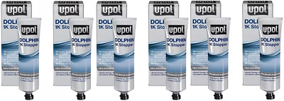 6 x U-Pol Dolphin Karosseriefüller 200g 1K Stopfen Reparatur kein Härter nötig