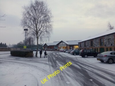 Photo 6x4 Icy at Dunnes Stores car park, Omagh An Oghmagh The temperature c2015