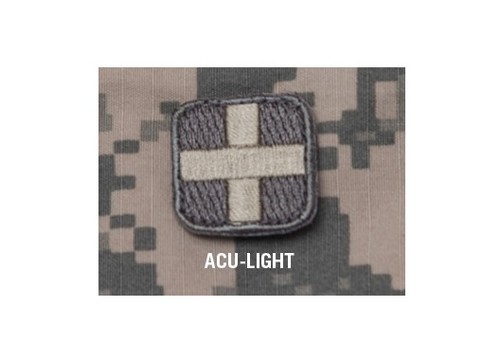 Milspec Monkey NYLON Morale Patch Medical MEDIC CROSS - 1" x 1" - See Menu Below - Picture 10 of 12