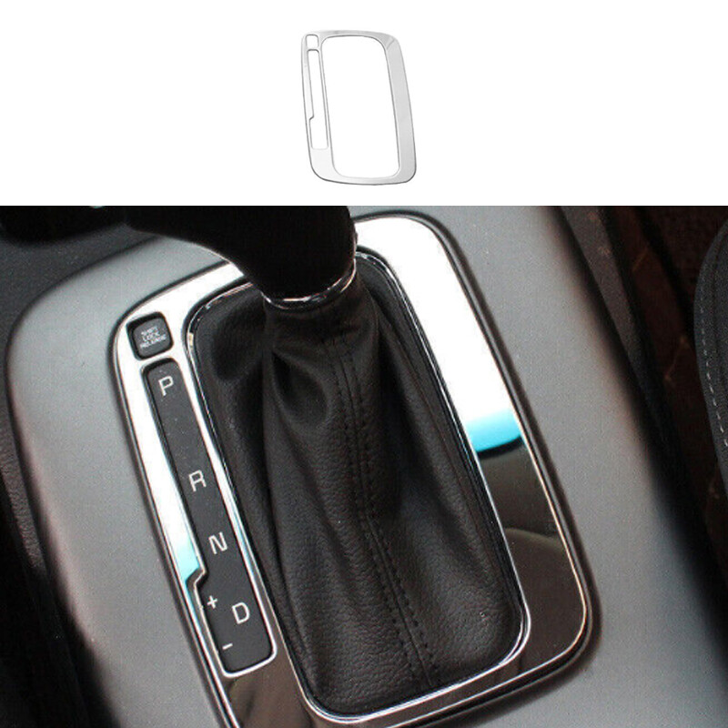 Chrome Steel Center Console Gear Shift Frame Trim 1PC For Kia Forte K3 14-15-16