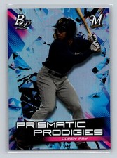 Corey Ray 2019 Bowman Platinum Prismatic Prodigies PPP-16 Baseball MLB Card