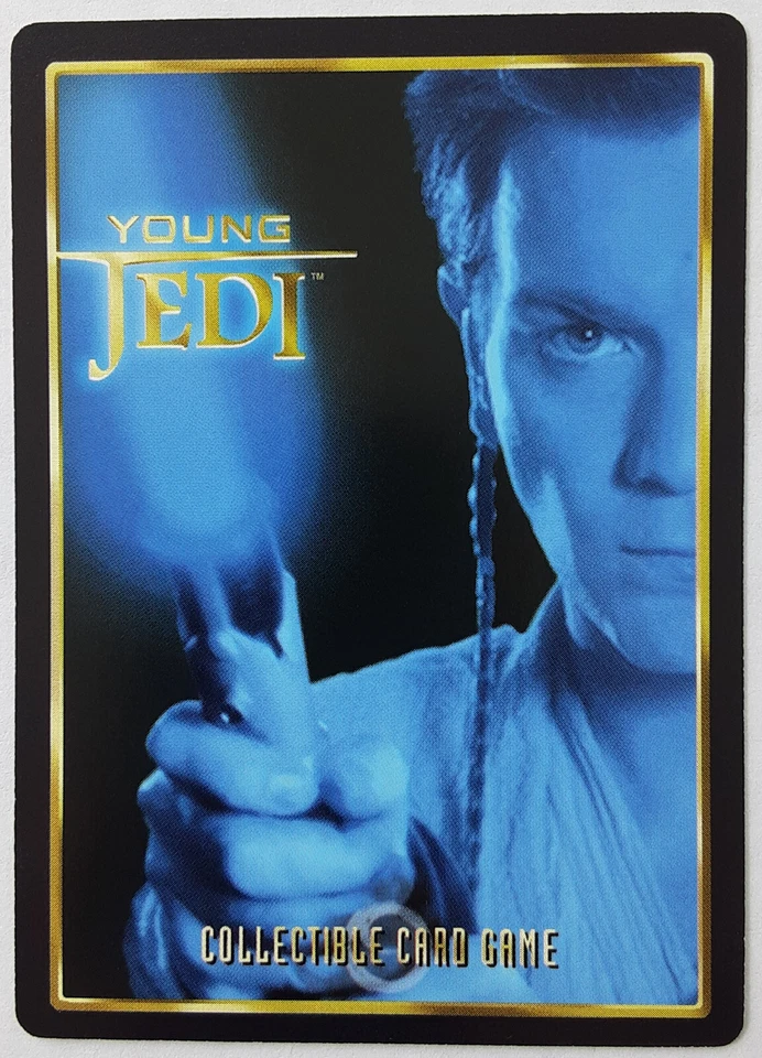 JAPANESE THE JEDI COUNCIL Qui-Gon Jinn's Lightsaber #40 star wars young jedi ccg - Image 4 of 4