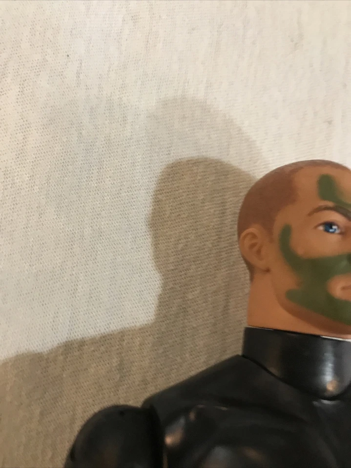 1996 Hasbro G.I. Joe Action Figure BLACK SUIT CAMO FACE PAINT 12" PANTS/NO BOOTS - Image 3 of 4