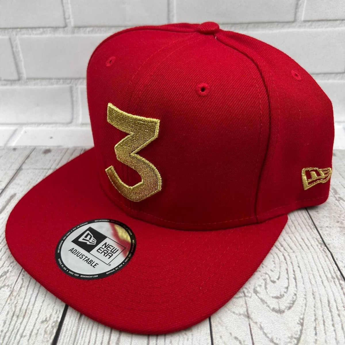 Chance The Rapper 3 New Era Hat Snap back Cap Red Gold New Men | eBay