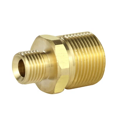 MARKENLOS Adapter M22 x1,5 AG x 1/4" AG Nippel für Kärcher Nilfisk Alto Hochdruckreiniger