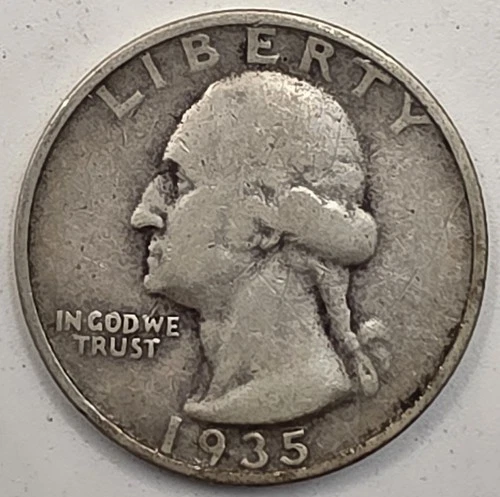 *SILVER* 1935-D  Washington Quarter -《Great Way To Buy Silver!!》