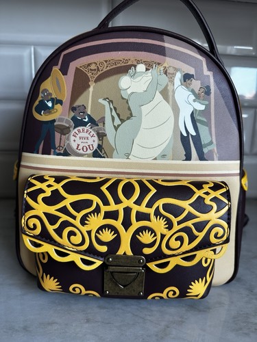 Disney The Princess and the Frog Firefly Jazz Band Mini Backpack