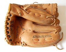 Wilson Catfish Jim Hunter Pro Model A2164 Used Baseball Glove Drake Jordy