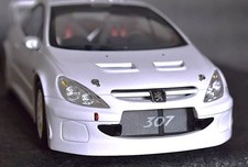 AutoArt 1/18 1/18 Scale Autoart Peugeot 307 WRC White Plain AUTOART, Japanese