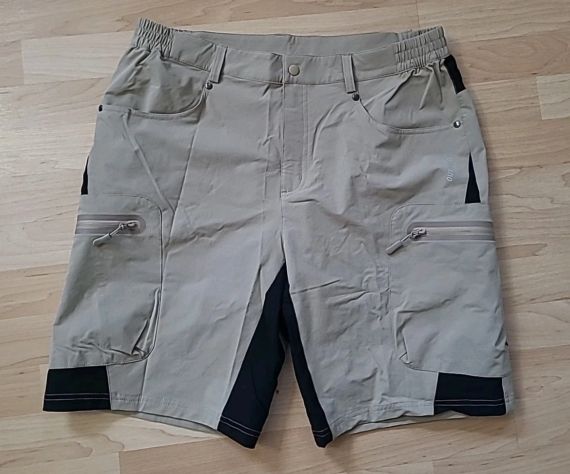 Tacvasen Shorts Mens 36 MTB Cycling Cargo Work Quick Dry Outdoor Hiking Active