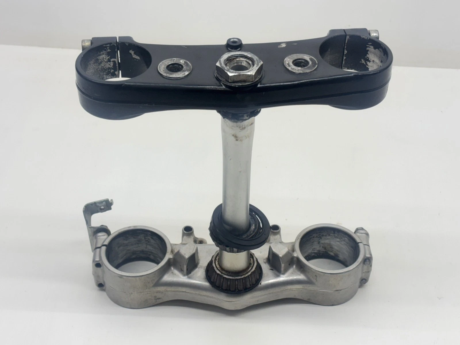 2005 Kawasaki KX250F OEM Triple Clamps Tree Steering Stem Upper Lower 44037-0017
