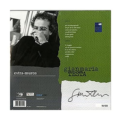 GIANMARIA TESTA - EXTRA MUROS - Vinyl Record - G3z