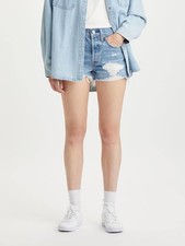 Levi's 501  Original Fit High-Rise Women's Jean Shorts - Quiet Riot
