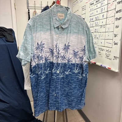 Redhead size 2XL Hawaiian beach button down casual Shirt HD5036