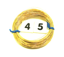 14/20 Yellow Gold-Filled Wire Round 26 Gauge 37 Gram, 104 Feet, HH,USA GF 45