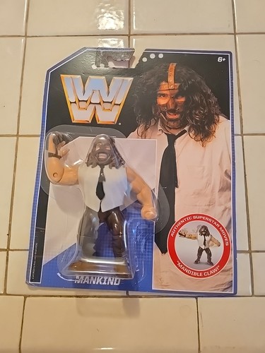 Mattel WWE Retro Mankind Mick Foley Action Figure ...