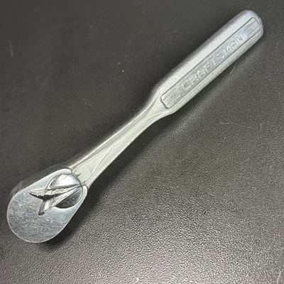 #ad Craftsman Flying V 3 8quot; Drive Ratchet =V= oil port USA Vtg Selector Can Stick $18.99
