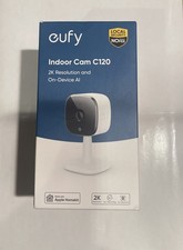 TWO eufy Security 2K Indoor Plug-in Cameras C120