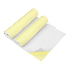 2 Pcs EVA Foam Roll with Adhesive Backing, 2mm 1/16" Thick 78''x13'', White