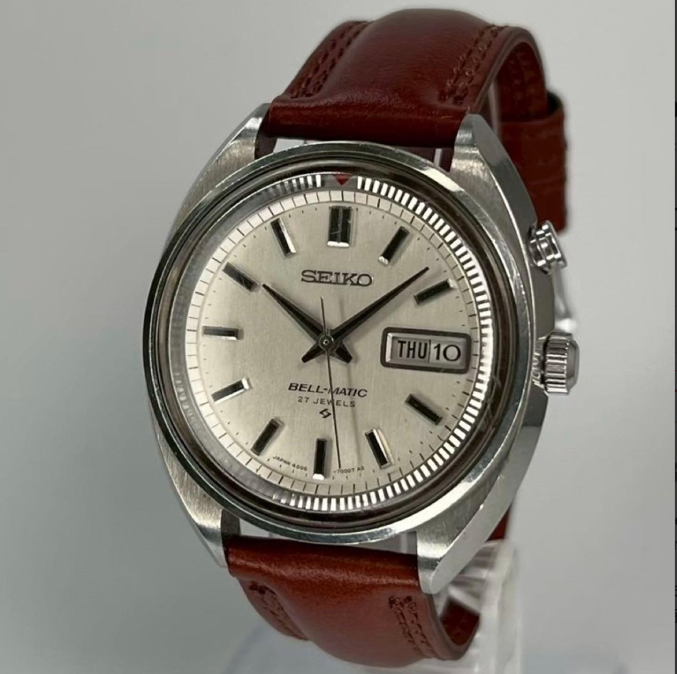 Seiko Bell Matic 4006-7000 Analog Automatic Velmatic  Running Used JPN F/S