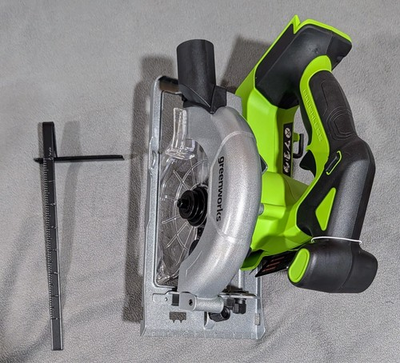 #ad Greenworks CRG404 24V Brushless 6.5quot; Cordless Circular Saw New Tool Only $67.79
