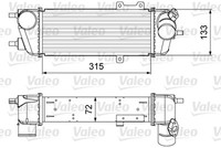 Valeo LadeluftküHler KüHler Ladeluft Llk FüR Hyundai I30 FD GD ( 818361 )