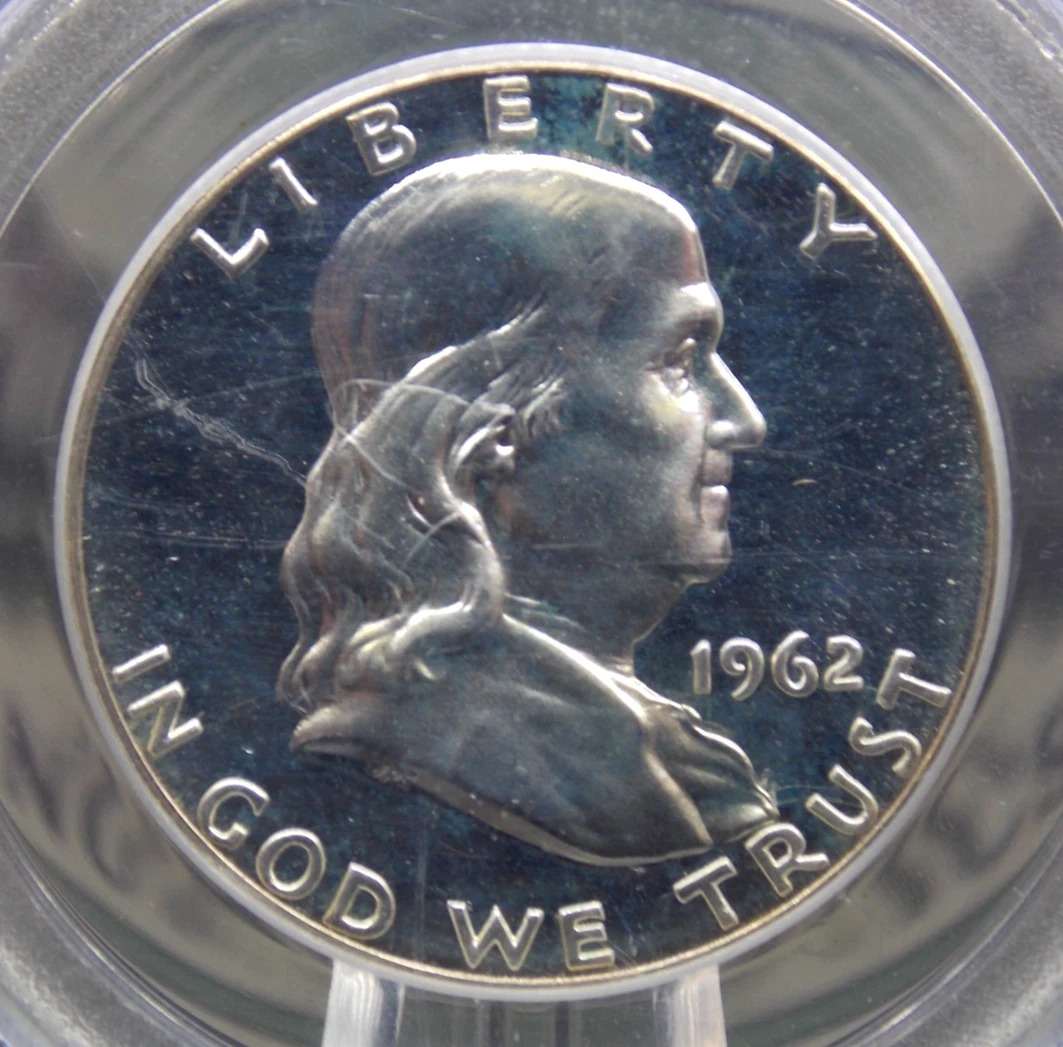 Proof PR 67 Graded 1962 Franklin Half Dollars (1948-1963) for sale
