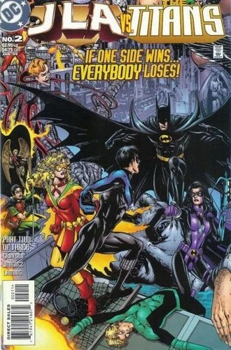 JLA / TITANS #2 (1998) NM | 'The Generation Gap' | Phil Jimenez Art