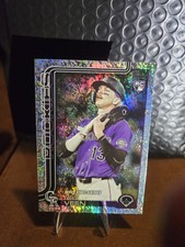 2025 Topps Update Zac Veen Rookie Debut Sandglitter #US2 Rockies