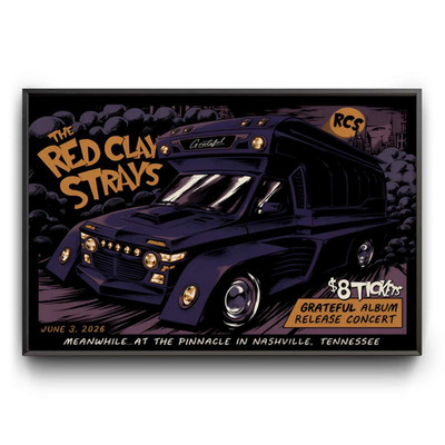 The Red Clay Strays The Pinnacle in Nashville TN June 3 2026 Poster
