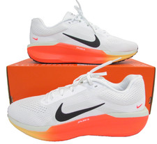 Nike Air Winflo 11 White Orange Running Shoes...
