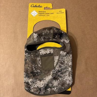 #ad Cabelas Lightweight Windstopper True Timber Camo Balaclava One Size $22.00