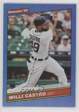 2020 Panini Donruss Retro 1986 Holo Blue Willi Castro #236 Rookie RC v6p