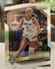 2025 Panini Prizm WNBA Angel Reese #92 Silver Prizm