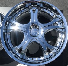 Lowenhart Lt5 20x10 45 5x112 Chrome Mercedes 1 Wheel Only - Replacement Lowenhart Lt5 20x10 45 5x112 Chrome Mercedes 1 Wheel Only - Replacement