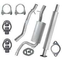 Auspuff SchalldäMpferset FüR Ford C-Max 1 I MK1 2.0 Tdci (2007-07/2010)