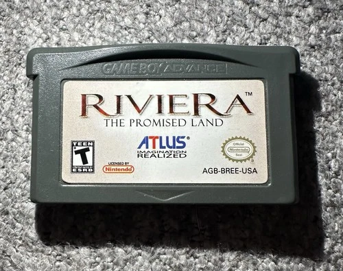 Riviera: The Promised Land (Nintendo Game Boy Advance, 2005) Authentic Cart Only